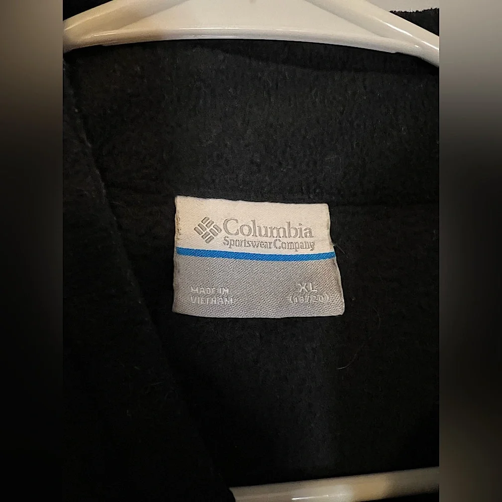 Columbia Fleece Zip Up Jacket in Youth XL (18/20) - Picture 3 of 4